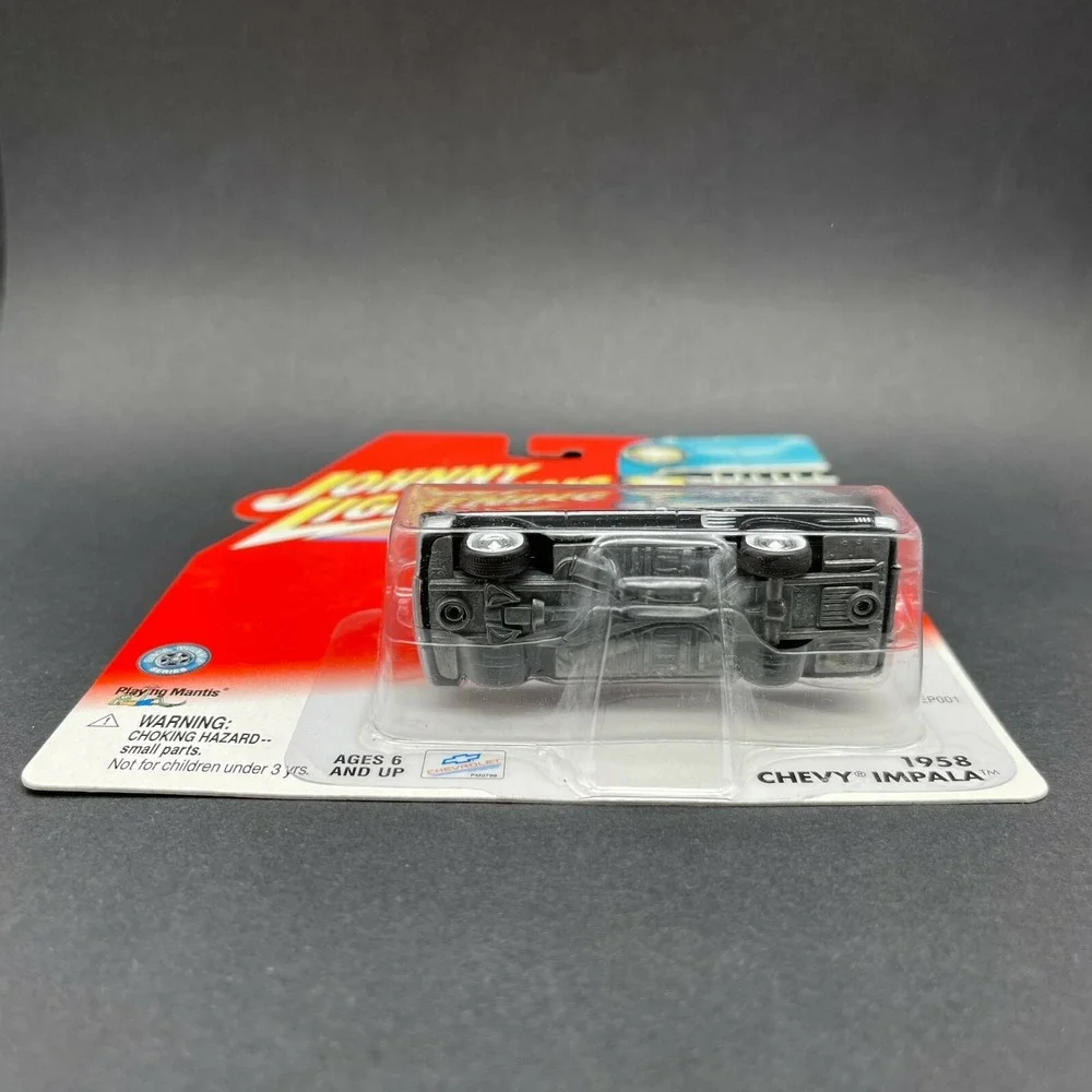 Johnny‎ Lightning American Chrome 1958 '58 Chevrolet Chevy Impala Car Black 1/64